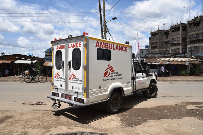 MSF, Doctors Without Borders, Kenya, Nairobi