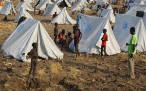 Lietchuor permanent camp South Sudanese in Gambella region.