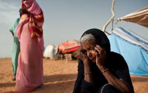 Malian Refugees Mbera Camp Mauritania