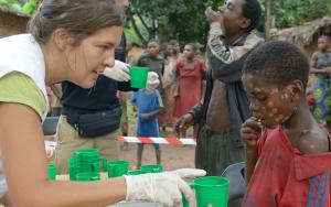 Pygmies affected by Yaws