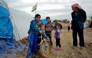 Influx of Syrians into Domeez Camp, Iraq