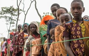 Cholera vaccination at Nyaragusu refugee camp in Tanzania