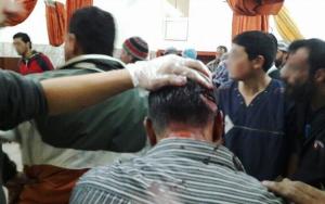 Barrel bombing of MSF Supported Hospital