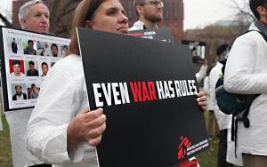 MSF Delivers Petition Calling For Investigation Into Kunduz Hospital Attack