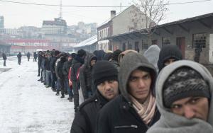 Winter Living Conditions in Belgrade, Serbia