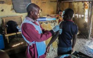 Mulungu DRC measles vaccination
