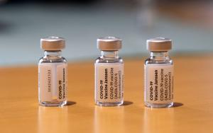 3 vials of vaccines for COVID-19 in Brussels