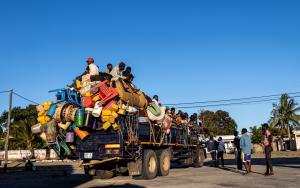 MSF provides healthcare to displaced people in Mocimboa, Cabo Delgado, Mozambique. 