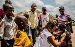 DRC Vaccination campaign Oct 2015