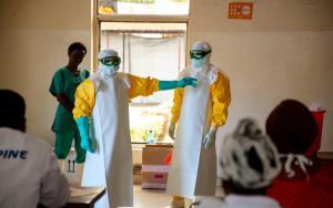 Ebola training in Kyeshero