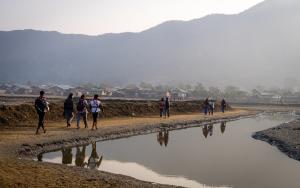 MSF_Ah Nau Ywe camp in Paukaw, Myanmar