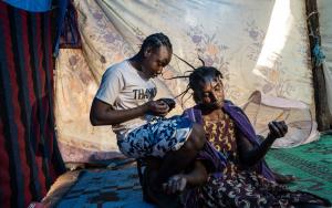 MSF, Doctors Without Borders, A year in Pictures, Chad, refugees