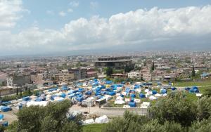 MSF_Hatay tent settlement, Turkiye