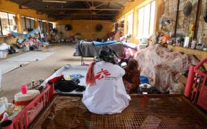 MSF in Fadasi Camp, Wad Madani - Al Jazirah state, Sudan. 