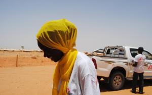 Refugees camp in Hodh Ech Chargui region in Mauritania