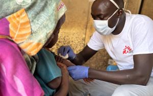 Doctors Without Borders, MSF, Measles in Sudan