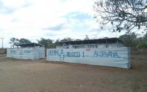 A picture of the 25 de Junho Camp in Cabo Delgado, Mozambique