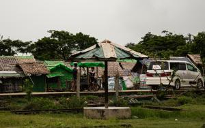 MSF, Doctors Without Borders, airstrike on a hospital in Mrauk-U (Rakhine State, Myanmar)
