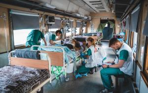 MSF, Doctors Without Borders, War in Ukraine, Medical Trains 