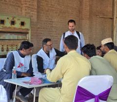 MSF activities in Pakistan 