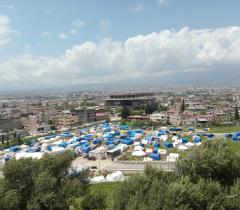 MSF_Hatay tent settlement, Turkiye