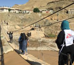 MSF_Medical_Team_In_Paran_Parvis_Iran, Kashkan River