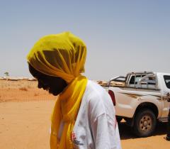 Refugees camp in Hodh Ech Chargui region in Mauritania