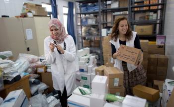 Syrian Refugees Ramtha hospital Jordan