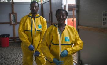 Prince of Wales MSF Ebola Medical Centre in Freetown