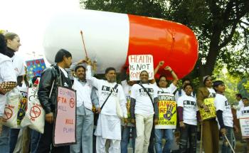 FTA Protest Delhi - February 2012
