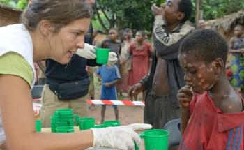 Pygmies affected by Yaws