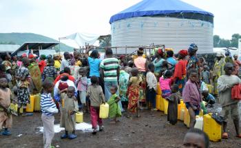 Displaced populations in North Kivu
