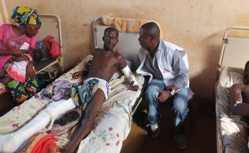 Bangui, hospital communautaire, emergency operation