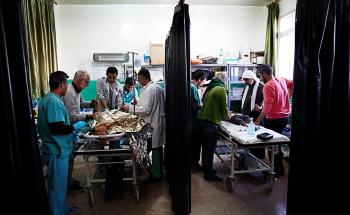 Syria - Aleppo province MSF hospital 