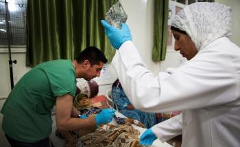 Syria - Aleppo province MSF hospital 