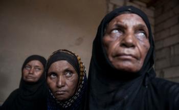Yemen IDP settlement near Beni Hassan
