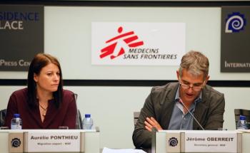 MSF Will no longer seek EU and Member State funding  - Press Conference