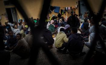 Migrants Detention Centers Libya 2016
