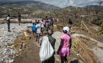 Hurricane Matthew Devastation in Haiti