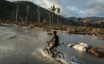 Hurricane Matthew Devastation in Haiti