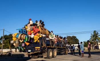 MSF provides healthcare to displaced people in Mocimboa, Cabo Delgado, Mozambique. 