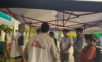 Doctors Without Borders, MSF, Earthquake in myanmar