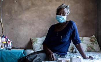 Phenduka Mtshali, an DR-TB patient in Eshowe, KwaZulu Natal, South Africa