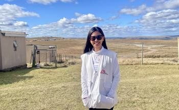 MSF,. Doctors Without Borders, Humanitarian doctor brings her son to mission in South Africa