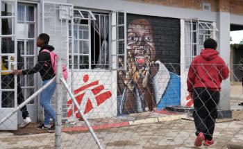 Doctors Without Borders (MSF) Edith Clinic in Zimbabwe