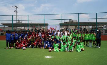 When the world cup came to Chalco, children, football and solidarity across borders
