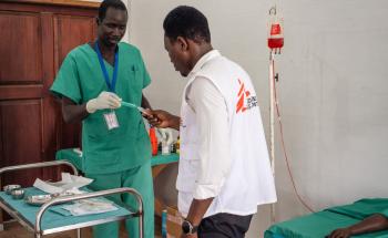 MSF, Doctors without borders, Gabriel Kalany MSF Academy Student