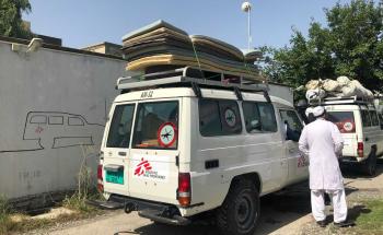 MSF, Doctors Without Borders, Afghanistan earthquake