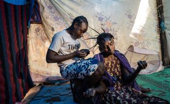 MSF, Doctors Without Borders, A year in Pictures, Chad, refugees