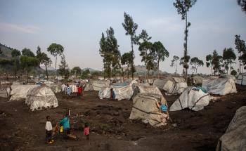Image of the Living conditions in Elohim displacement site, Democratic Republic of Congo